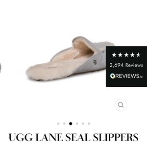 Ugg lane seal slippers 10US womens